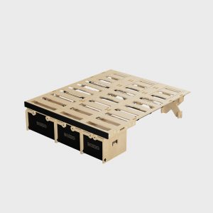 BOXIO RACK BOX + BED BUNDLE XXL I Modulare Campingbox