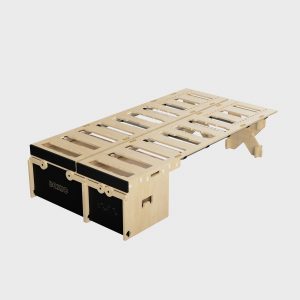 BOXIO RACK BOX + BED BUNDLE M I Modulare Campingbox