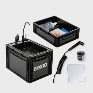 BOXIO WASH MAX+ | Camping Waschbecken und Wasserfilter-System